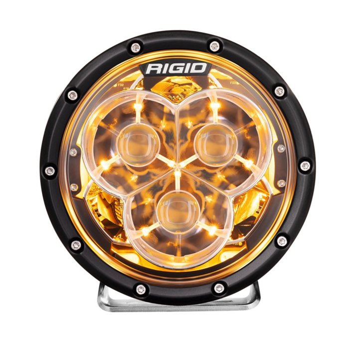 Rigid Industries 360-Series 6in 3 Wire Laser with Precision Spot Optics and Ambar Backlight - Image 2