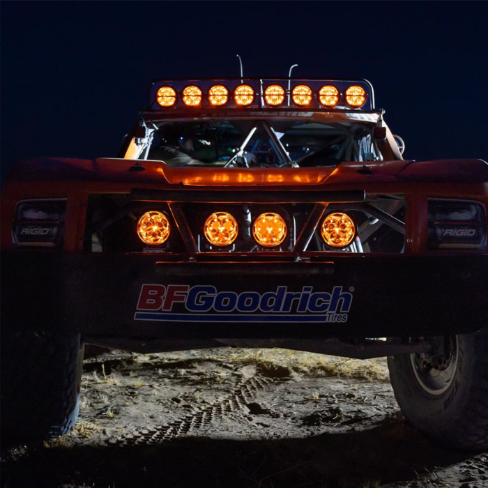 Rigid Industries 360-Series 6in 3 Wire Laser with Precision Spot Optics and Ambar Backlight - Image 3